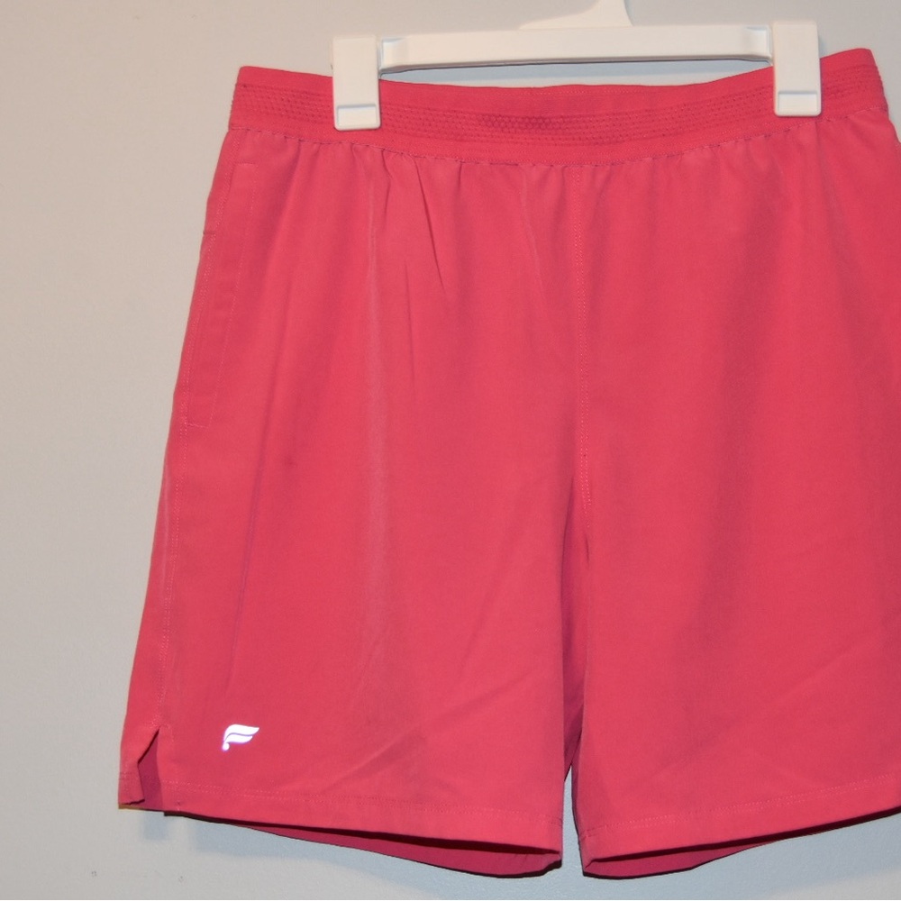 Fabletics Men's Athletic Shorts - Red